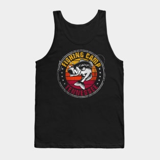 Fishing Camp Tennessee summer vacation 2021 gifts Tank Top